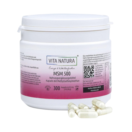 MSM Kapseln und Pulver von Vita Natura